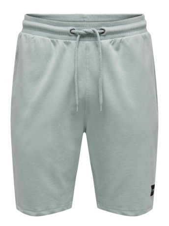 Only & Sons Broek ONSNEIL SWEAT SHORTS 22015623 SILVER BLUE