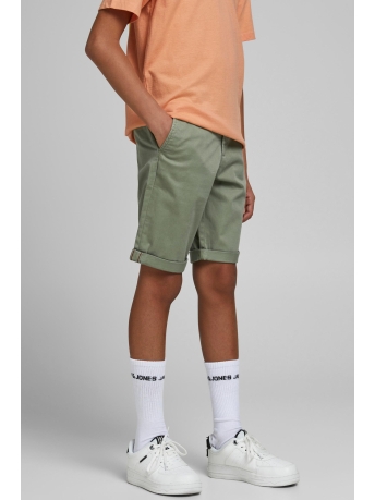 Jack & Jones Junior Broek JPSTBOWIE JJSHORTS SOLID SA SN JNR 12172213 Deep Lichen Green