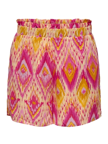 Only Broek ONLALMA LIFE VIS HW SHORTS AOP PTM 15222552 RASPBERRY ROSE/418