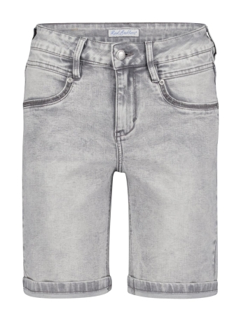Red Button Broek SISSY SHORT GREY AND EMBROIDERY SRB4028 20 GREY