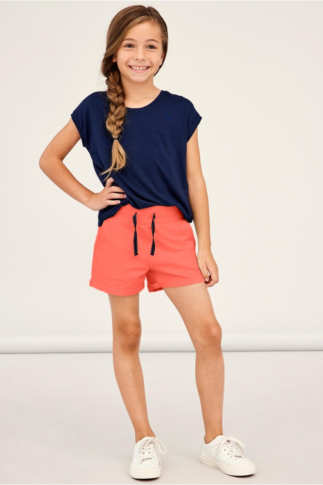 NKFVOLTA SWE SHORTS UNB F NOOS 13201013 Coral