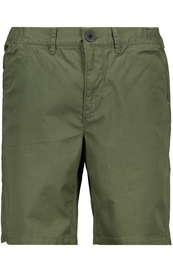 TWILL STRETCH CHINO SHORTS VSH2304650 6213-Four Leaf Clover