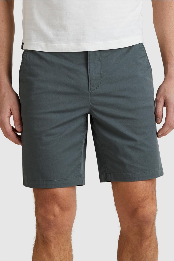 TWILL STRETCH CHINO SHORTS VSH2304650 9117-Turbulence