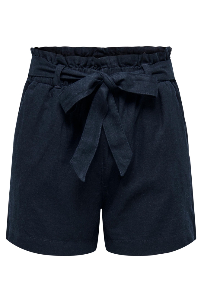 JDYSAY MW LINEN SHORTS WVN NOOS 15225921 Sky Captain