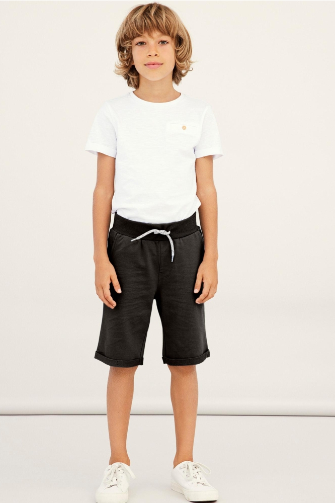 NKMVERMO LONG SWE SHORTS UNB F NOOS 13201050 Black