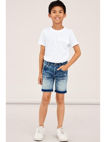 Name It Broek NKMTHEO XSL DNM L SHORTS 5495-TH NO 13197351 Medium Blue Denim