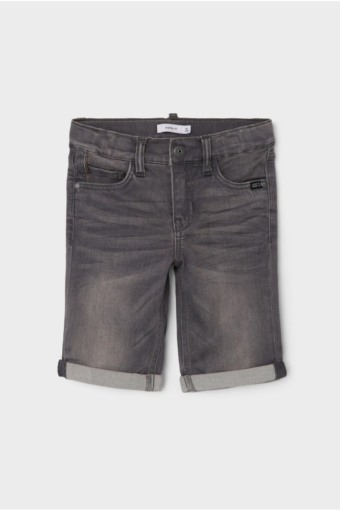 NKMTHEO XSL DNM L SHORTS 6622-CL NO 13197327 Dark Grey Denim