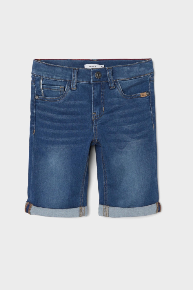 NKMTHEO XSL DNM L SHORTS 6622-CL NO 13197327 Medium Blue Denim