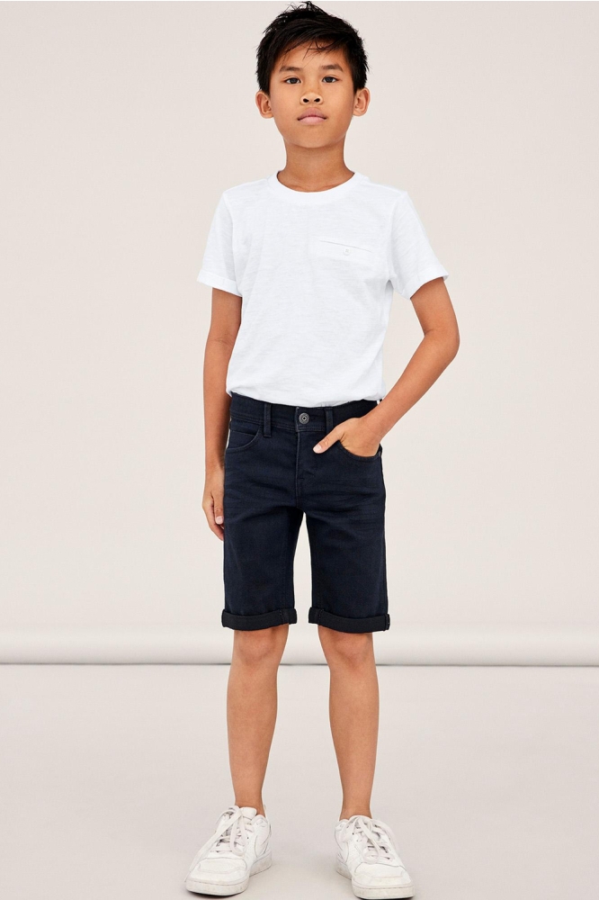 NKMSILAS SLIM DNM L SHORTS 2272-TX 13150022 Black Denim