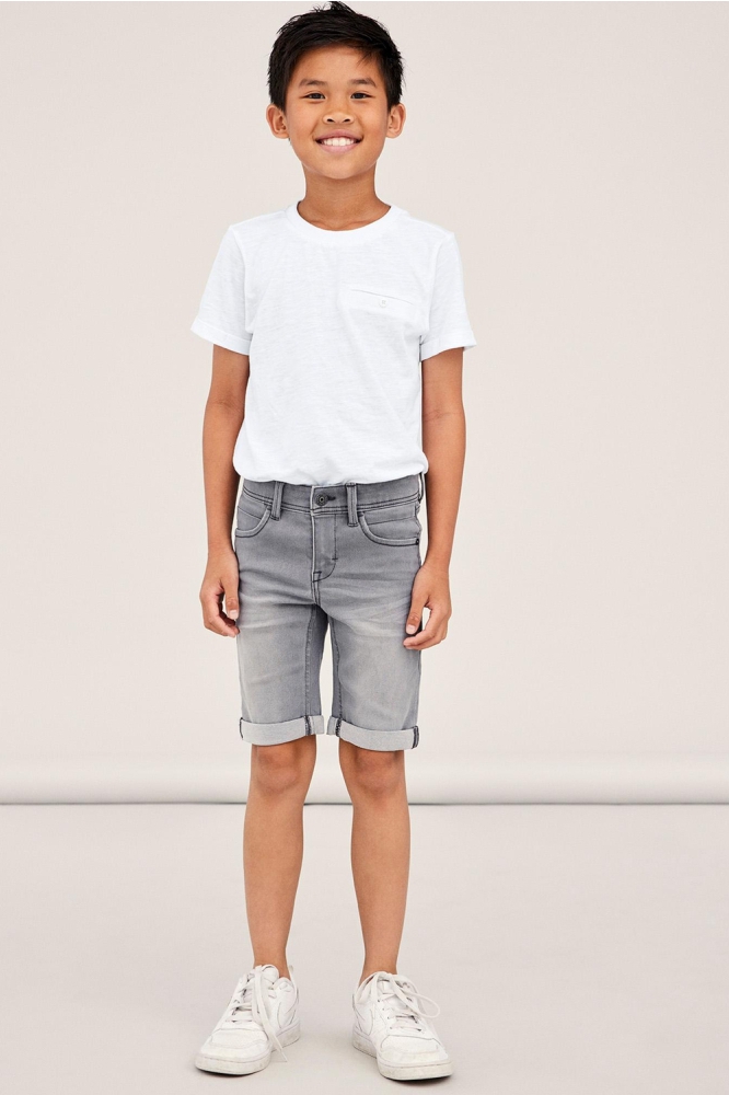 NKMSILAS SLIM DNM L SHORTS 2272-TX 13150022 Medium Grey Denim