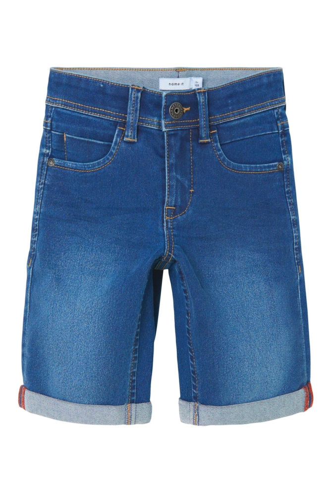 NKMSILAS SLIM DNM L SHORTS 2272-TX 13150022 Medium Blue Denim/ Light