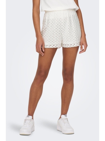 Only Broek ONLCAMELIA SHORTS JRS 15289841 CLOUD DANCER