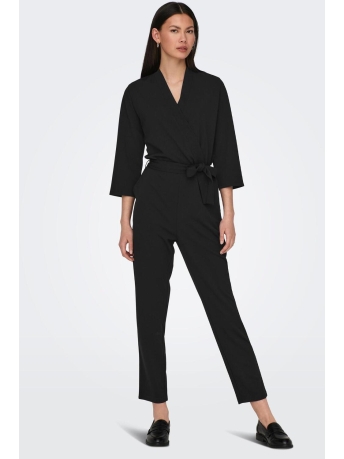 Jacqueline de Yong Broek JDYNEW HONEY 3/4 JUMPSUIT JRS ATK 15305811 BLACK