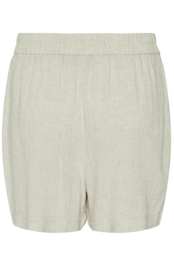 PCVINSTY HW LINEN SHORTS NOOS BC 17146435 Oatmeal