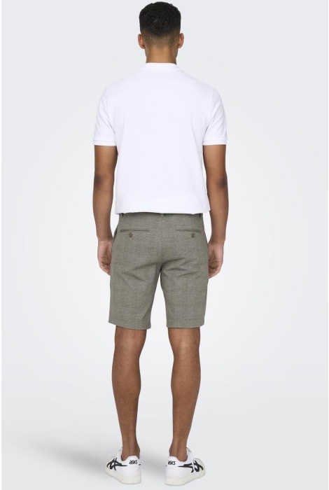 Only & Sons onsmark 0209 check shorts noos