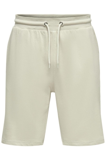 Only & Sons Broek ONSNEIL LIFE SWEAT SHORTS NOOS 22015623 SILVER LINING