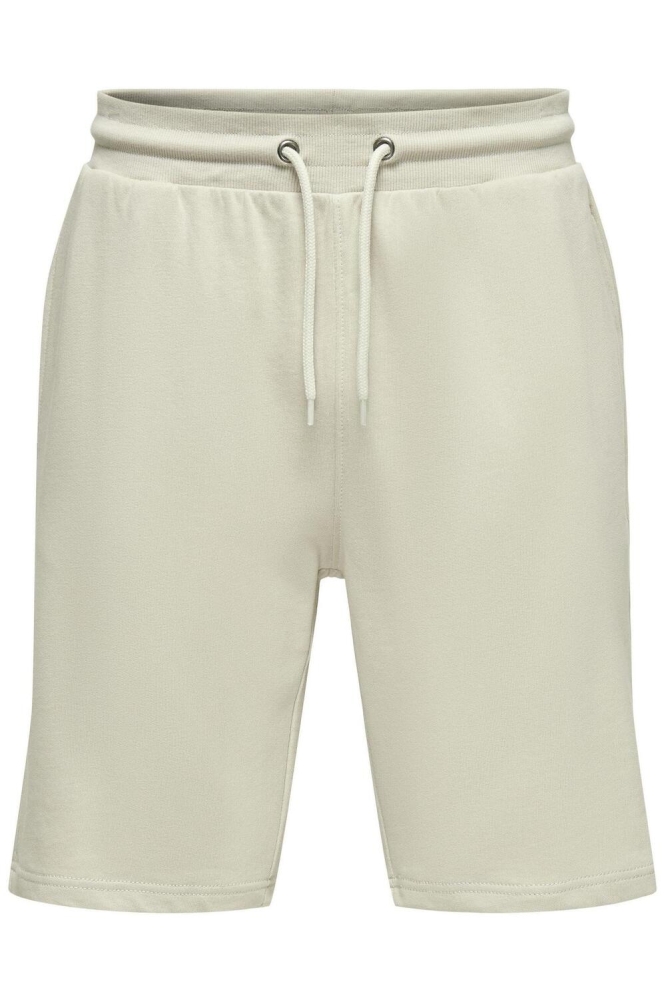 ONSNEIL LIFE SWEAT SHORTS NOOS 22015623 SILVER LINING