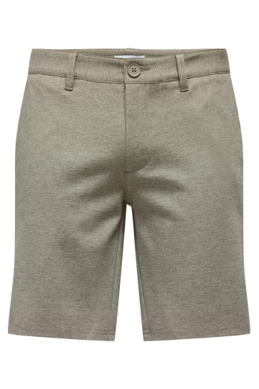 Only & Sons Broek ONSMARK 0209 MELANGE SHORTS NOOS 22028247 FALLEN ROCK