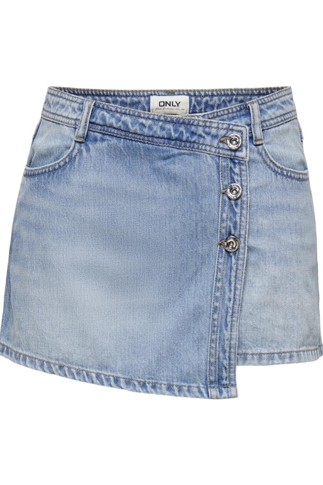 ONLLESLY REG LB DNM SKORT BJ NOOS 15256608 Light Blue Denim