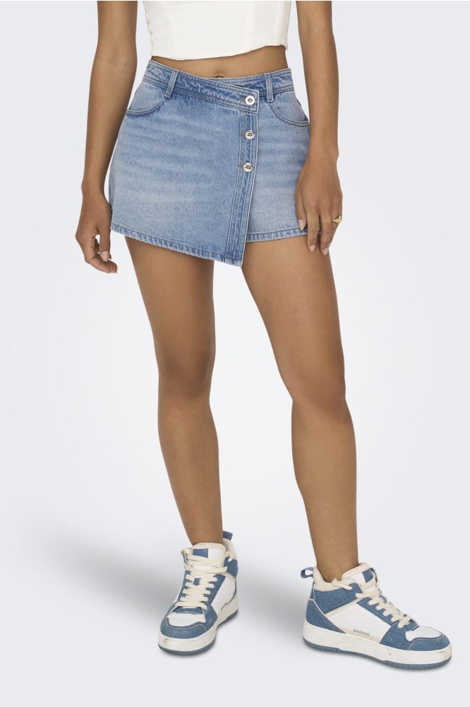 ONLLESLY REG LB DNM SKORT BJ NOOS 15256608 Light Blue Denim