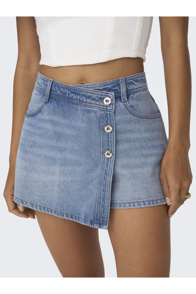 ONLLESLY REG LB DNM SKORT BJ NOOS 15256608 Light Blue Denim