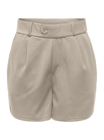 Only Broek ONLSANIA BELT BUTTON SHORTS JRS 15322012 FEATHER GREY