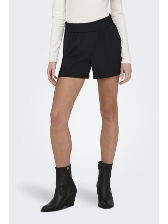 Only Broek ONLLUCY-LAURA MW WIDE PIN SHORTS TL 15320134 BLACK