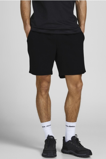 Jack & Jones Broek JJBRADLEY SWEAT SHORTS S 12249285 Black