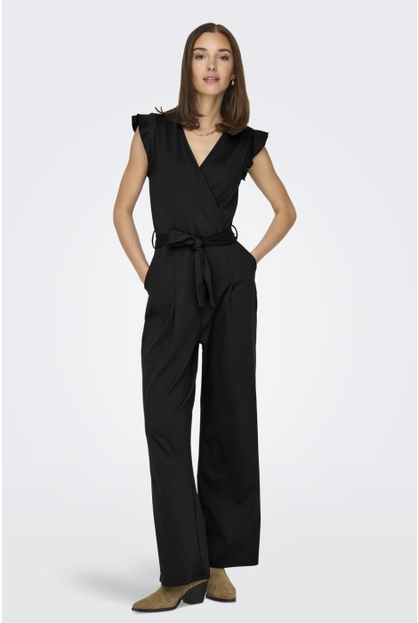 Jacqueline de Yong jdytrille s/l frill jumpsuit jrs ex