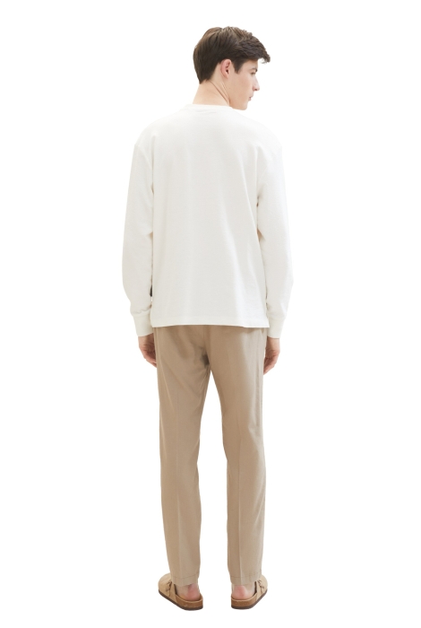 Tom Tailor relaxed tapered linen pants