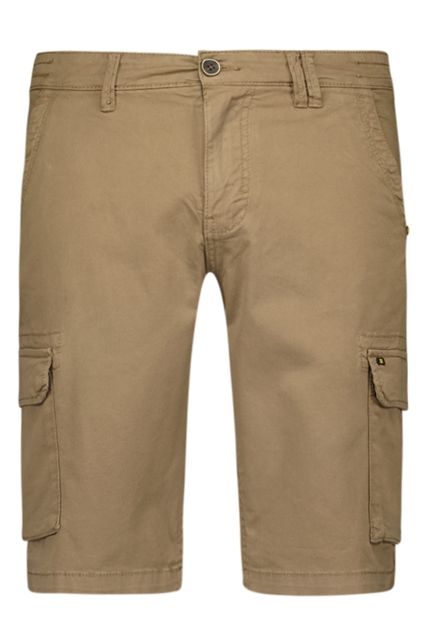 NO-EXCESS short cargo garment dyed + stone wa
