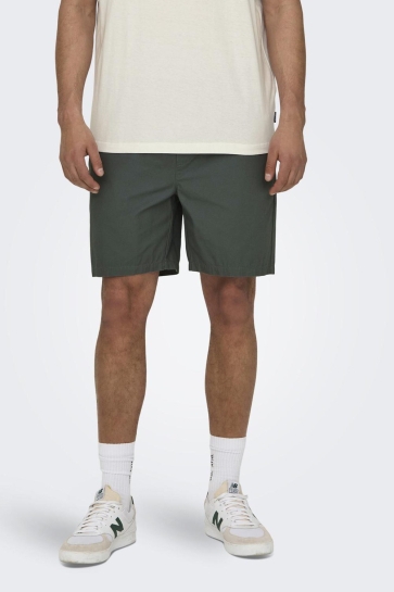 Only & Sons Broek ONSTEL LIFE 0119 SHORTS NOOS 22027949 Balsam Green
