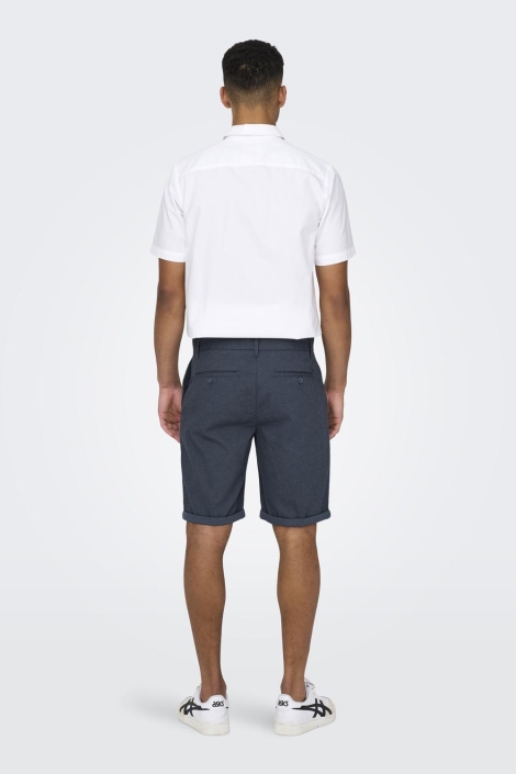 Only & Sons blauwe heren korte broek | Model