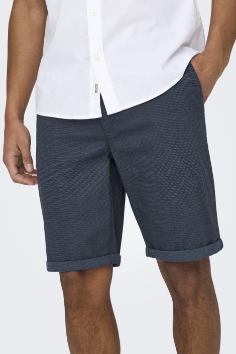 Only & Sons onspeter dobby 0058 shorts noos