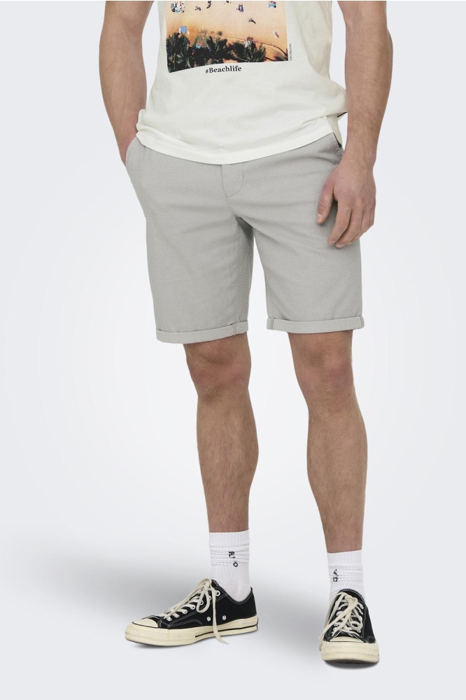 ONSPETER DOBBY 0058 SHORTS NOOS 22028336 Limestone