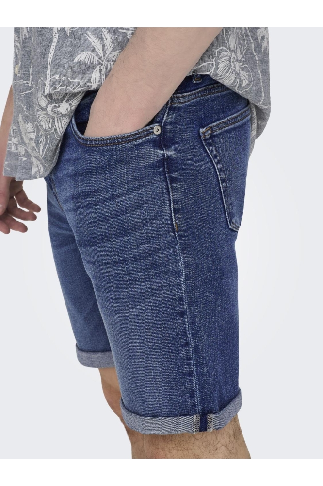 ONSPLY DBD 8773 TAI DNM SHORTS NOOS 22028773 Dark Blue Denim