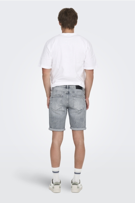 Only & Sons grijze heren korte broek | Model