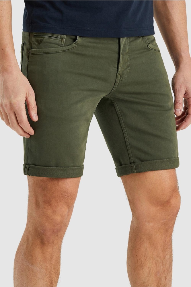 PME legend groene heren korte broek | Model zijaanzicht