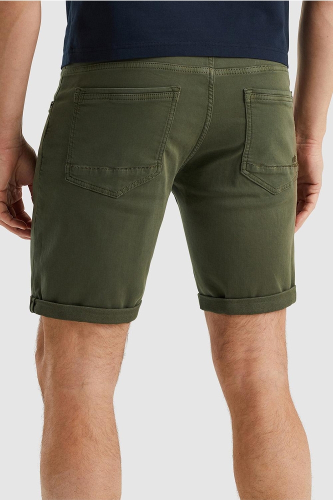 PME legend groene heren korte broek | Model achteraanzicht