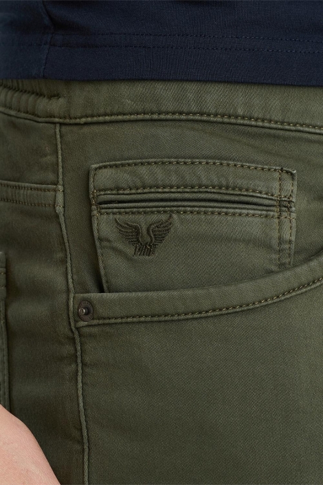 PME legend groene heren korte broek | Close up