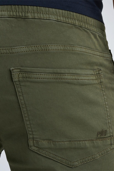 PME legend groene heren korte broek | Close up