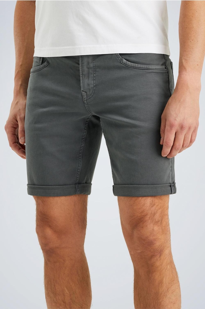 PME legend grijze heren korte broek | Model zijaanzicht