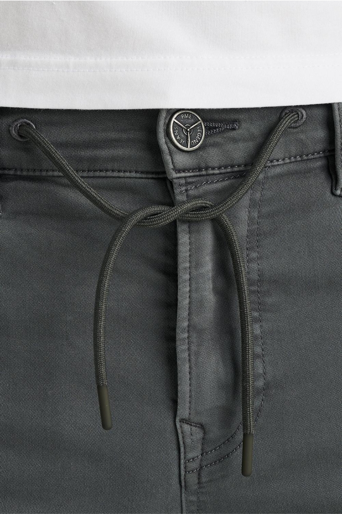 PME legend grijze heren korte broek | Close up