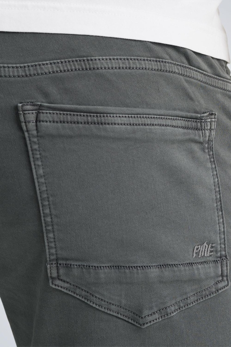 PME legend grijze heren korte broek | Close up