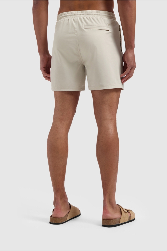 SWIMSHORTS WITH CORDS AND PRINT 24010514 46 SAND