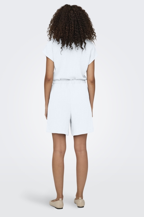 Only onlsiesta mw pull-up lin bl shorts