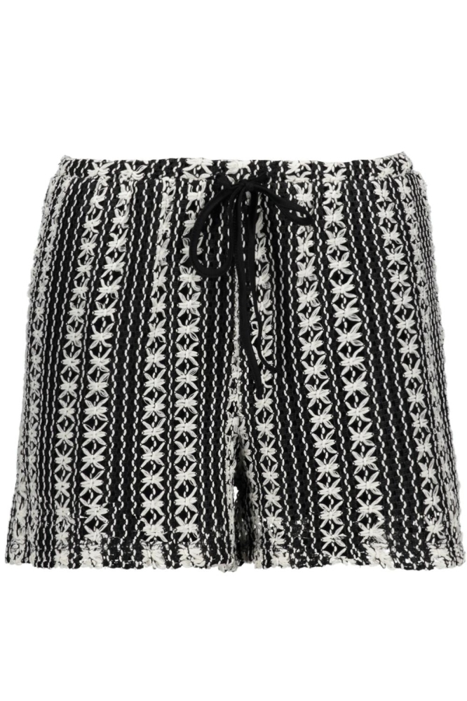 Vero Moda zwarte dames korte broek | Vooraanzicht