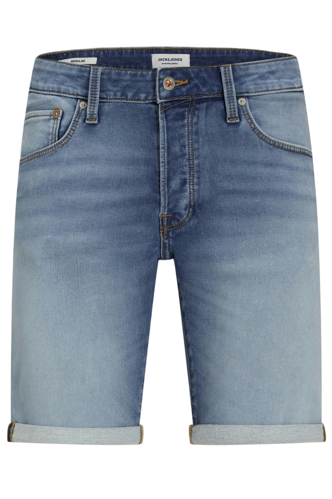 Jack & Jones blauwe heren korte broek | Vooraanzicht