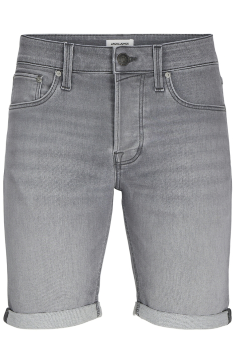 Jack & Jones grijze heren korte broek | Vooraanzicht