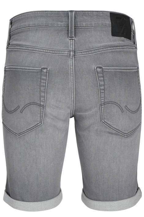 Jack & Jones grijze heren korte broek | Achteraanzicht